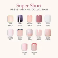 Glamnetic Super Short Press-On Nail Collection Nail Extension Set