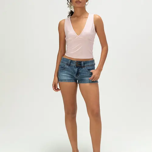 RSQ Womens Low Rise Micro Shorts