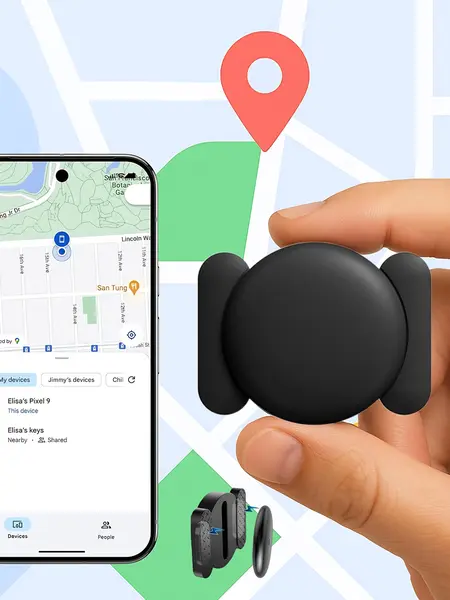 GPS Tracker for Car, Mini Tracker Device with Weatherproof Magnetic Case No Subscription No Monthly Fee Best Hidden GPS Trackers, Global Coverage Location Tracker, Anti-lost Device for Vehicles Kids Dogs Luggage,father'sdaygifts