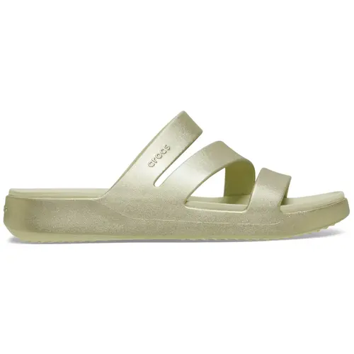 Crocs Women's Getaway Metallic Strappy Sandals