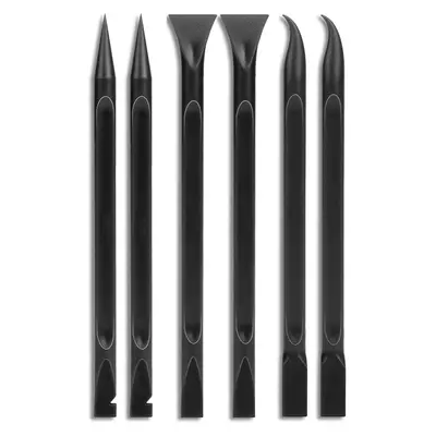 fathersdaygift Car Detailing Pick Set, 6PCS Non-Scratch Plastic Scraper & Crevice Cleaning Tools, Multi-Purpose Auto Detailing Kit for Interior & Exterior, Remove Stickers, Labels, Oil & Dirt from Tight Gaps, Kitchen & Paint Safe