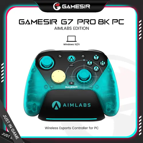 GameSir G7 Pro 8K PC Aimlabs Edition (Not for Xbox) Esports Controller for PC, Android, iOS, Switch