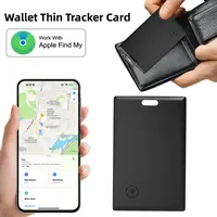 MFi Certified Bluetooth Tracker Slim Card with Keyhole Mount, FindMy Compatible iOS-Only GPS Item Locator for Wallet, Keys, 5-10 Years Long-Lasting Battery, Phone Accessory, Ideal Mothers Day Gift for Her summerwins