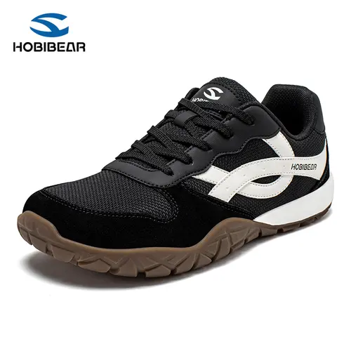 HOBIBEAR Barefoot Sneakers - Men's & Women's Sneakers, 0-Drop Wide-Width Everyday Shoes, Rubber-Sole Athletic Casual Trainers for Walking, Shoes For Women, Barefoot Shoes Women