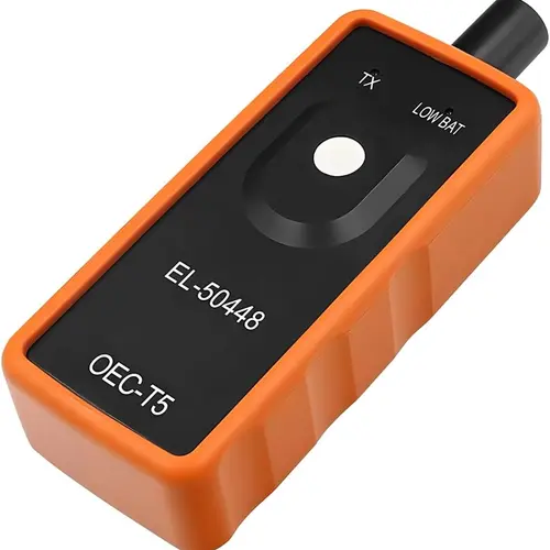 FUDUOO General Automotive TPMS Reset Tool, EL-50448 Tire Pressure Monitoring System Relearn Tool, 315/433 MHz Compatible with GM/Opel Vehicles - Battery NOT Included