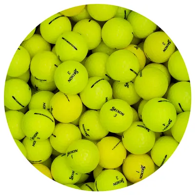 Srixon Mix Yellow - Mint Golf Balls