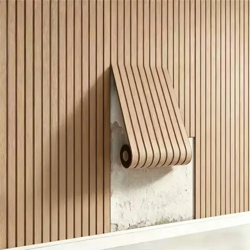 3D Wood Grain Peel and Stick Wallpaper - Easy-to-Cut DIY, Waterproof, Easy-Clean Geometric Wall Art, Home Decor Item for Living Room, Kitchen Decor by Summerwins,summerwins