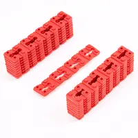 GJAHSH 48 PCS Outlet Spacers for Electrical Box, Non-Conductive Receptacle Spacers for Fixing Loose or Recessed Outlets, Stackable Plastic Socket Shims for Switch Alignment and Leveling (12 Strips) fathersdaygift