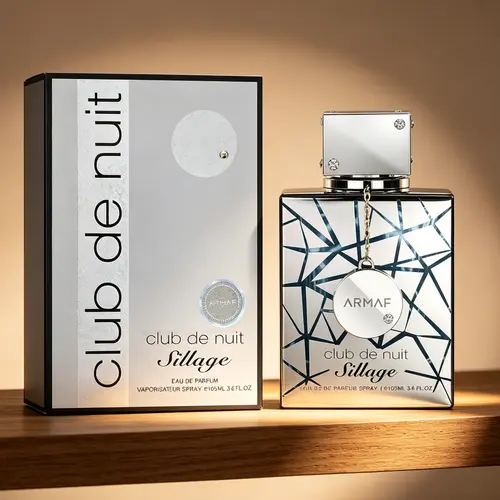 Armaf Club De Nuit Sillage Eau De Parfum Spray for Men 3.6 oz Perfume Aroma Scent, Viral TikTok Men Fragrance, Compliment Magnet, Affordable Luxury Woody Scent