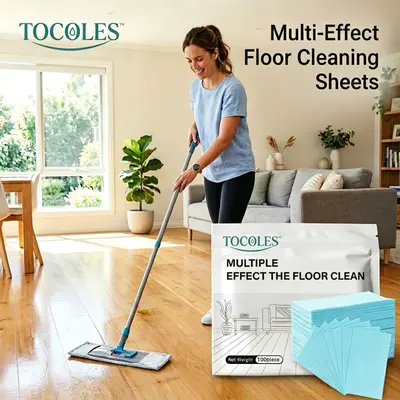 FK 100-Piece Household Floor Cleaning Tablets, Multi-Surface Cleaner Pack for Hardwood, Laminate, Tile & RV Walls, Antibacterial, Deodorizing, Maintenance