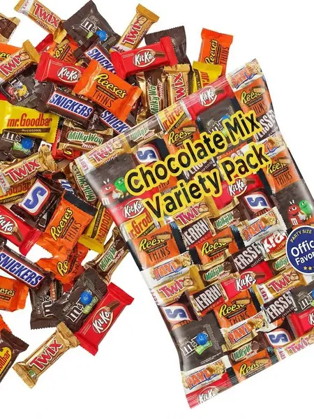 5LB Chocolate Variety Pack Bulk Candy Mix | Assorted Individually Wrapped Chocolate Candy for Parties, Offices, Pinatas, Candy Bowls & Gift Bags