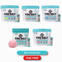Fire Salt-Bundle Pack Top 5 Flavors 16-Count-Essential Electrolytes & Coconut Water - Zero Sugar- Natural Ingredients-Ideal for Intense Activities