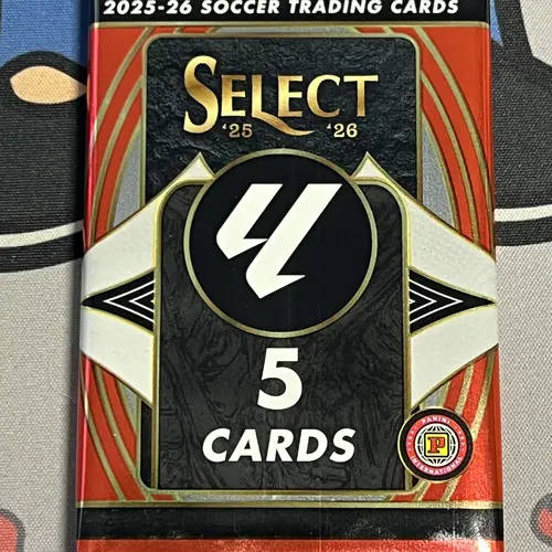 2 PACKS - 2025/26 Panini Select La Liga Soccer Hobby International