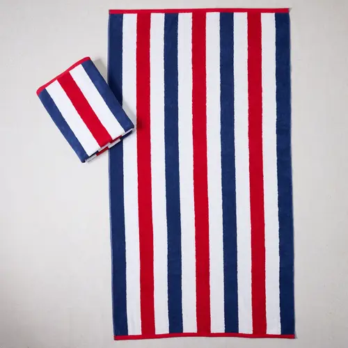 Home Reflections Set of 2 Americana Beach Towels