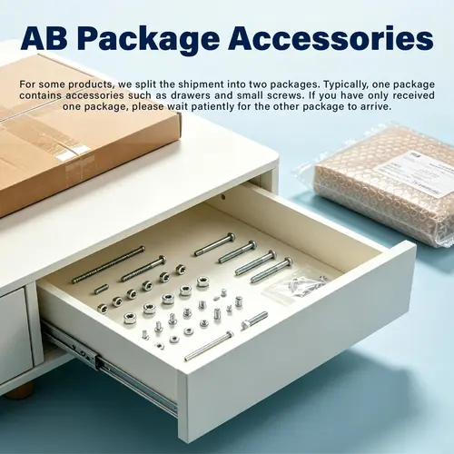 CollaredEagle Indoor Furniture Makeup Vanity Table - Note: Logistics marked as AB parcel; check B parcel availability with customer service for FAQs, Vanity Makeup Desk, Bedroom Makeup Table
