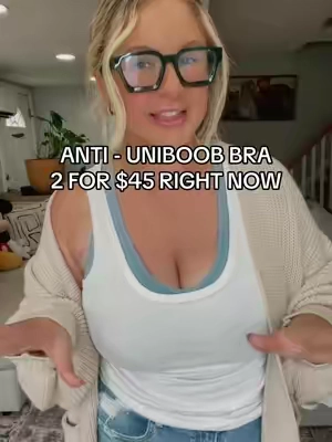 I can’t stand my uni-boob 😂😂😭😭 good thing @Hsia-Bras makes these bras for those of us boobing on a BUDGET. Get the 2 pack- you will not regret it! #bra #hsia #bras #supportivebra 