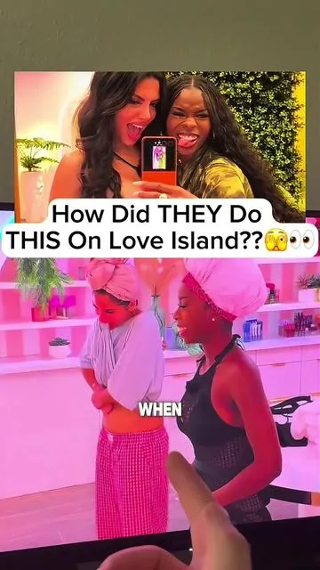 Not surprised at all that Huda and Olandria were doing this on love island! #loveislandusa #loveislandseason7 #lymphaticdrainage #rootlabs 