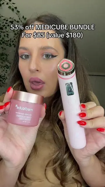 It can’t get any better than this 😱 @medicube global #boosterpro #medicubebundle #jellycream #capsulecream #skincare #koreanskincare #glowyskin #tiktokshopsummerturnup #tiktokshopfinds #tiktokshopsummersale #dealsforyoudays #creatorboostcamp #ttslevelup #creatorfinds #creatorpicks #tiktokshopcreatorpicks #ifyouknowyouknow #spotlightfinds 