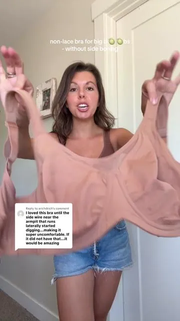 Replying to @arichdrich one of my favorite @Hsia-Bras minimizer bras but it isn’t available often!!! If you still see your size available in this minimizer bra, snag her quick!!! 🍈🍈 #hsia #minimizerbra #tiktokshopcreatorpicks 