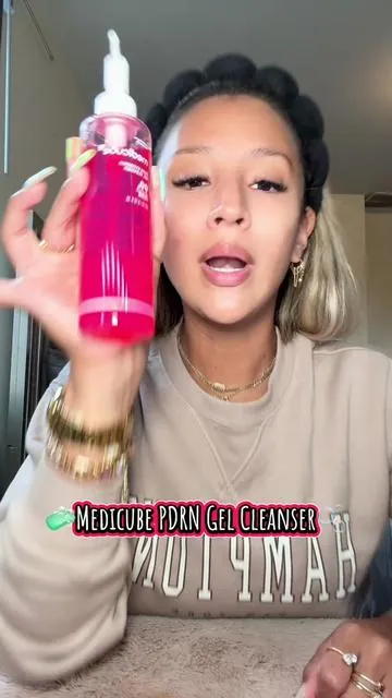 🫧💕Medicube’s PDRN jelly to foam gel cleanser✨For hydrated, clean, and glowy skin😶‍🌫️#medicubeskincare #medicubepdrngelcleanser #pdrncleanser #koreanskincare #hydratingcleanser  @medicube US Store 