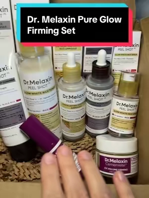 Dr. Melaxin Pure Glow Firming Set @Dr.Melaxin Global #drmelaxin #drmelaxinsuperbrandday #skincaretiktok #tiktokshopcreatorpicks #tiktokshopblackfriday 