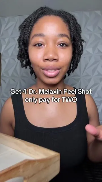 Replying to @madelyngrace420 how to get 4 peel shots for the cost of two! @Dr.Melaxin Global #drmelaxinpeelshot #koreanskincare  #drmelaxinkojicacidtumericspray #tiktokshopholidayhaul #holidaygiftideas 