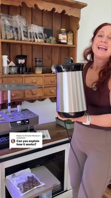 Replying to @Kirsten Morley  Ivation Herbal Infuser machine for making herbal oils, infused oils, salves, and DIY natural remedies at home—an easy, mess-free way to support herbalism, home apothecary projects, and from-scratch living without complicated setups. #HerbalInfuser #HomeApothecary #HerbalismTools #DIYHerbalRemedies #fromscratchliving 