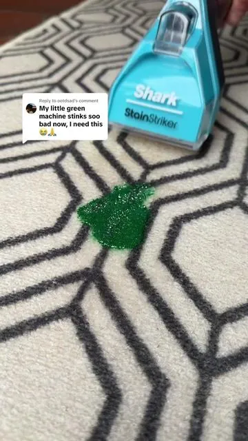 Replying to @ootdsad the self cleaning makes it worth it, and its on a discount right now #shark #sharkstainstriker #stainremover #stain 