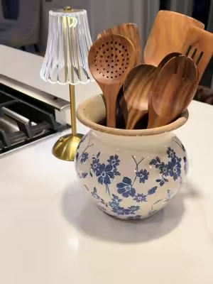 ✨instantly added so much character! This 7 inch Tuscan ceramic planter can be used so many different ways and the quality is 10/10✨@QVC, Inc #planter #homedecor #kitchendecor #aesthetickitchen #tiktokshopjumpstartsale 