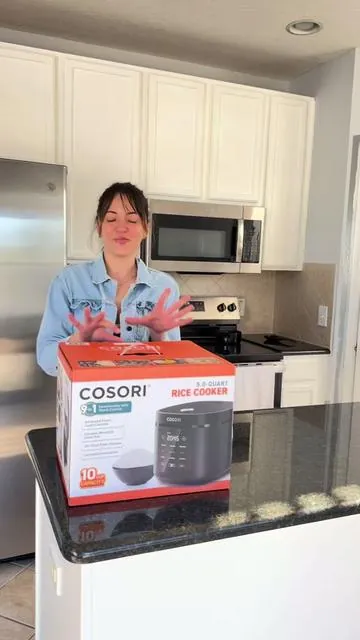 Mi nueva arrocera #cubana #cosori #foryoupage #viraltiktok #fypシ 