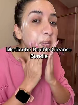 Don’t skip the oil cleanse #tiktokshopstockup #medicube #doublecleansing #pdrn #salmondna 