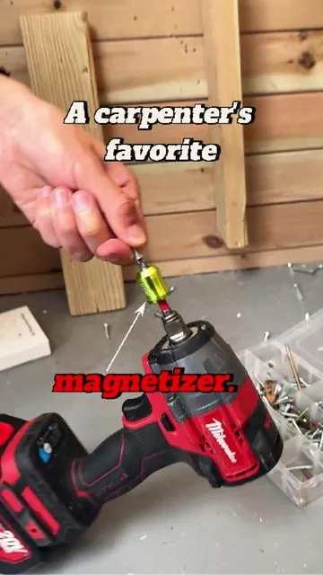 Magnetic screw holder for screw bits.#tiktokshopstockup #seesesuperbrandday #magnetictools #diytools#usa 