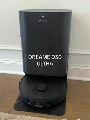 This baby does it all ✨🫧✨🫧 Effortless clean, amazing features, plus cleans itself 🙌🏼 @DreameUS #dreame #d30ultra #mopvac #robotvacuum #CleanTok 