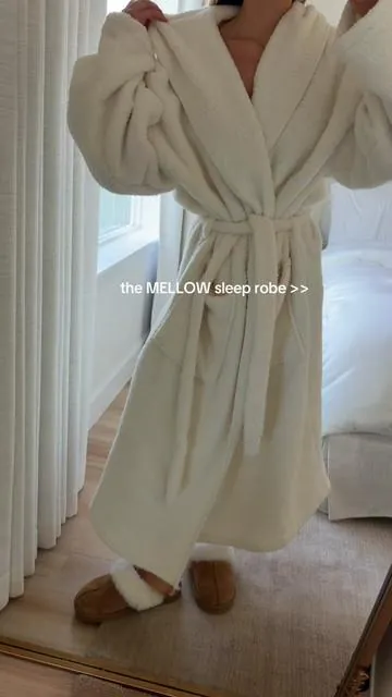 obsessed #robe #bathrobe #loungerobe #mellowsleep @Mellow Sleep 