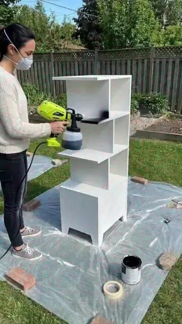 ¡Deja de usar brochas! Consigue este acabado sedoso como recién salido de fábrica.#seesesuperbrandday #CurbAppeal #FurnitureFlip #PaintSprayer #HomeMakeover