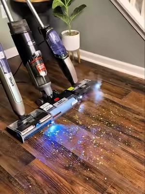 There’s a clear winner here and it’s not even close #vacmop #vacuum #mop #cleaning #sharkhydrovac 