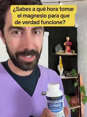 ¿A qué hora tomas el magnesio? Si es en la mañana — lo estás desperdiciando. Siempre de noche. El magnesio activa el modo de calma del sistema nervioso. 🌙 Como NP: para mujeres especialmente — reduce calambres menstruales, regula el cortisol (que dispara los síntomas de perimenopausia), y combate la deficiencia que el estrés, el café y los anticonceptivos causan. TopLux: 8 formas de magnesio + L-Treonato (cruza al cerebro). 2 cápsulas 30-60 min antes de dormir. El producto que YO uso 👇 --- #magnesio #saludfemenina #tiktokshopcreatorpicks #creatorsearchinsights  #toplux