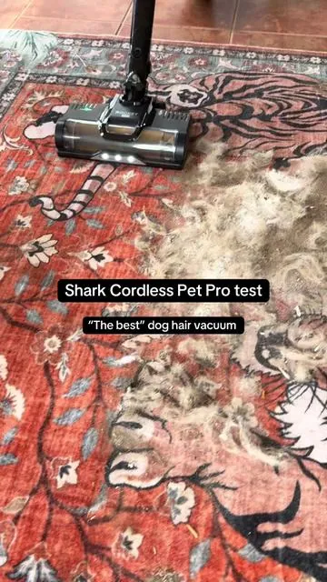 The Shark Cordless Pet Pro is the best vacuum I’ve ever had. If you have pets you NEED this vacuum! 