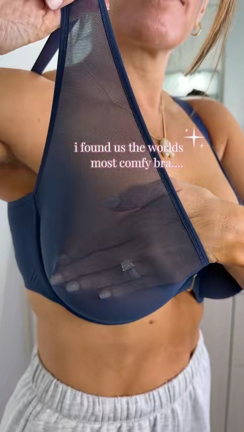 yes ma’am! i found us a keeper… ☑️ true to size ☑️ front closure ☑️ soft stretchy mesh ❌ no padding ❌ no back latches  🤍 smoothing 🤍 super comfy 🤍 underwire for support #frontclosurebra #posturebra #comfybra #DealsForYouDays #everydaybra 