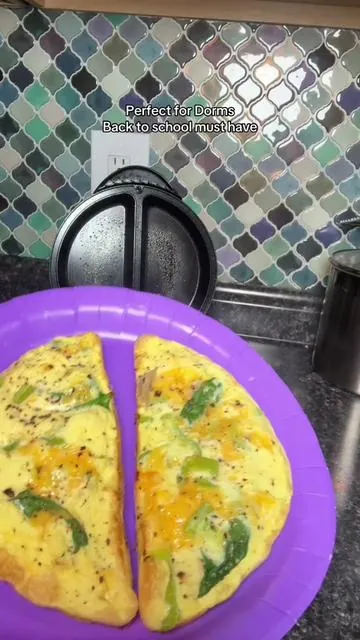 Perfect omelets, frittatas, and snack pockets in minutes! This compact dual-sided maker features nonstick cooking plates for easy cleanup and perfectly cooked breakfasts every time.   #EliteGourmet #OmeletMaker #QVCFinds #KitchenGadgets #DealsForYouDays @QVC, Inc 