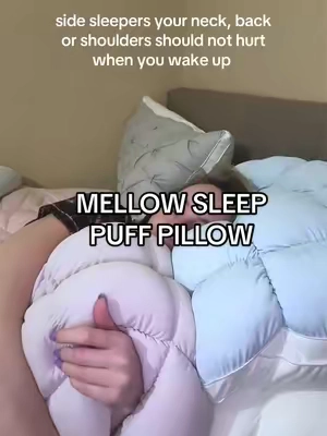 my chiropractor told me to switch to a cervical pillow and I’m really glad I listened because I don’t wake up with shoulder pain, neck, pain, or back pain anymore #DealsForYouDays #mellowsleep #cervicalpillow #ergonomicpillow #neckpainrelief @Mellow Sleep 