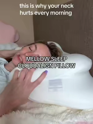 the viral mellow cloud cooling cervical pillows are back in stock ☁️❄️ neck pain relief back pain relief #ergonomicpillow #DealsForYouDays #cervicalpillow #neckpainrelief #mellowsleep @Mellow Sleep  Price is accurate today. Subject to change. 