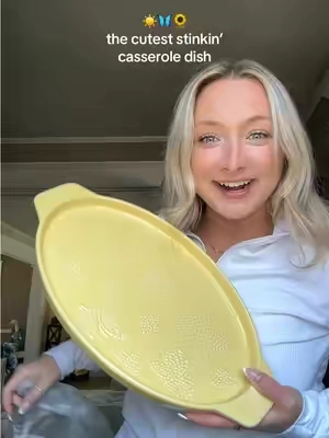 throwing a party just so I can use this! ☀️ #bakeware #casserole #bakingdish #dealsforyoudays 