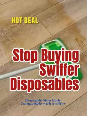 I switched to reusable Swiffer pads and never looked back.😍🧼#swiffer #swifferhack #dealsforyoudays #tiktokshopdealsforyoudays #summerwins 
