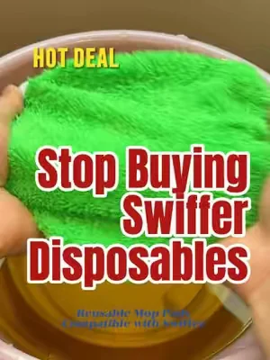 Swifter owners, why are you still wasting money when there’s a reusable pad?🤫🧼#swiffer #swifferhack #dealsforyoudays #tiktokshopdealsforyoudays #summerwins