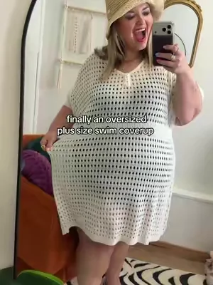 FINALLY - actually oversized and comfortable!!! I’m a size 24W and 5’6” wearing the 3X in this plus size piece! #DealsForYouDays #TikTokShopCreatorPicks #SummerWins    