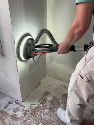 This VEVOR drywall sander with built-in vacuum collection helps reduce dust while sanding walls and ceilings, making cleanup easier during home improvement projects. #DrywallSander #HomeImprovementTools #tiktokshopcreatorpicks  #dealsforyoudays  #summerwins 