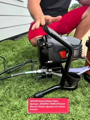 VEVOR Stand Airless Paint Sprayer, 3000PSI 750W Efficient Electric Airless Sprayer,for Home Interior and Exterior Furniture and Fences, Handheld Paint Sprayers, Fine and Even Painting @VEVOR Automotive Store #paintsprayer #painting #DealsForYouDays #paratiiiiiiiiiiiiiiiiiiiiiiiiiiiiiii 