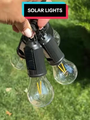 Solar lights #solarlight #solarlights #SummerVibes #dealsforyoudays #tiktokshopcreatorpicks 