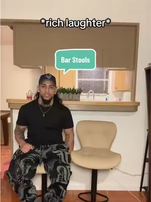 Literally people will see my bar stools and ask where I got them from #barstool #dealsforyoudays 